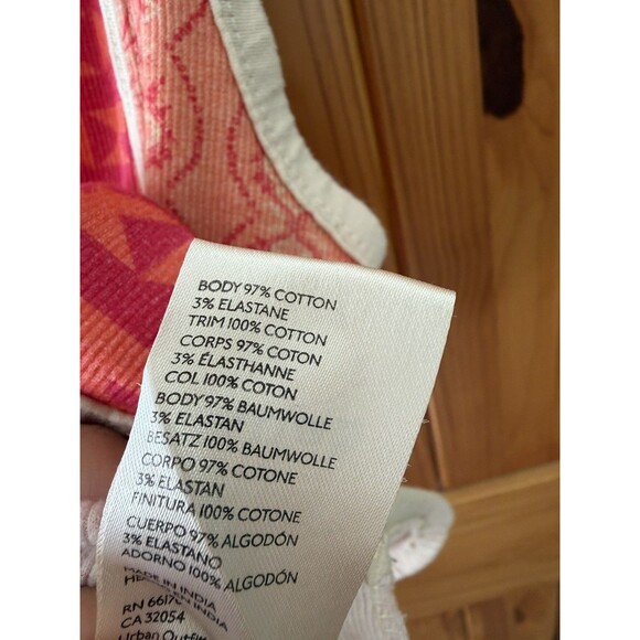 We the Free Free People Women's Pink Too Hot To Handle Tank Top Size M - Picture 6 of 6